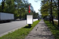 Ситилайт в городе Днепр #240161 по адресу Пушкіна, на розподільчій алеї, від вул.А.Фабра до пр.Олександра Поля – 6- `Ситилайт №240161 в городе Днепр (Днепропетровская область), размещение наружной рекламы, IDMedia-аренда по самым низким ценам!`