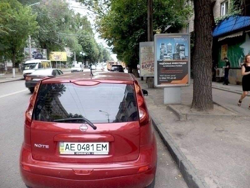 `Ситилайт №240180 в городе Днепр (Днепропетровская область), размещение наружной рекламы, IDMedia-аренда по самым низким ценам!`