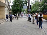 Ситилайт в городе Днепр #240199 по адресу Гагаріна, 33, перехрестя з вул.Чернишевського `Ситилайт №240199 в городе Днепр (Днепропетровская область), размещение наружной рекламы, IDMedia-аренда по самым низким ценам!`