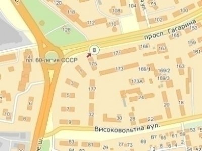 IDMedia Наружная реклама в городе Днепр (Днепропетровская область), Ситилайт в городе Днепр №240240 схема