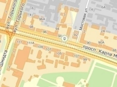 IDMedia Наружная реклама в городе Днепр (Днепропетровская область), Ситилайт в городе Днепр №240246 схема