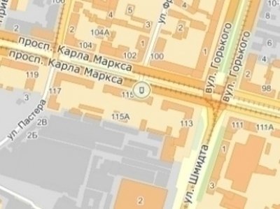 IDMedia Наружная реклама в городе Днепр (Днепропетровская область), Ситилайт в городе Днепр №240252 схема