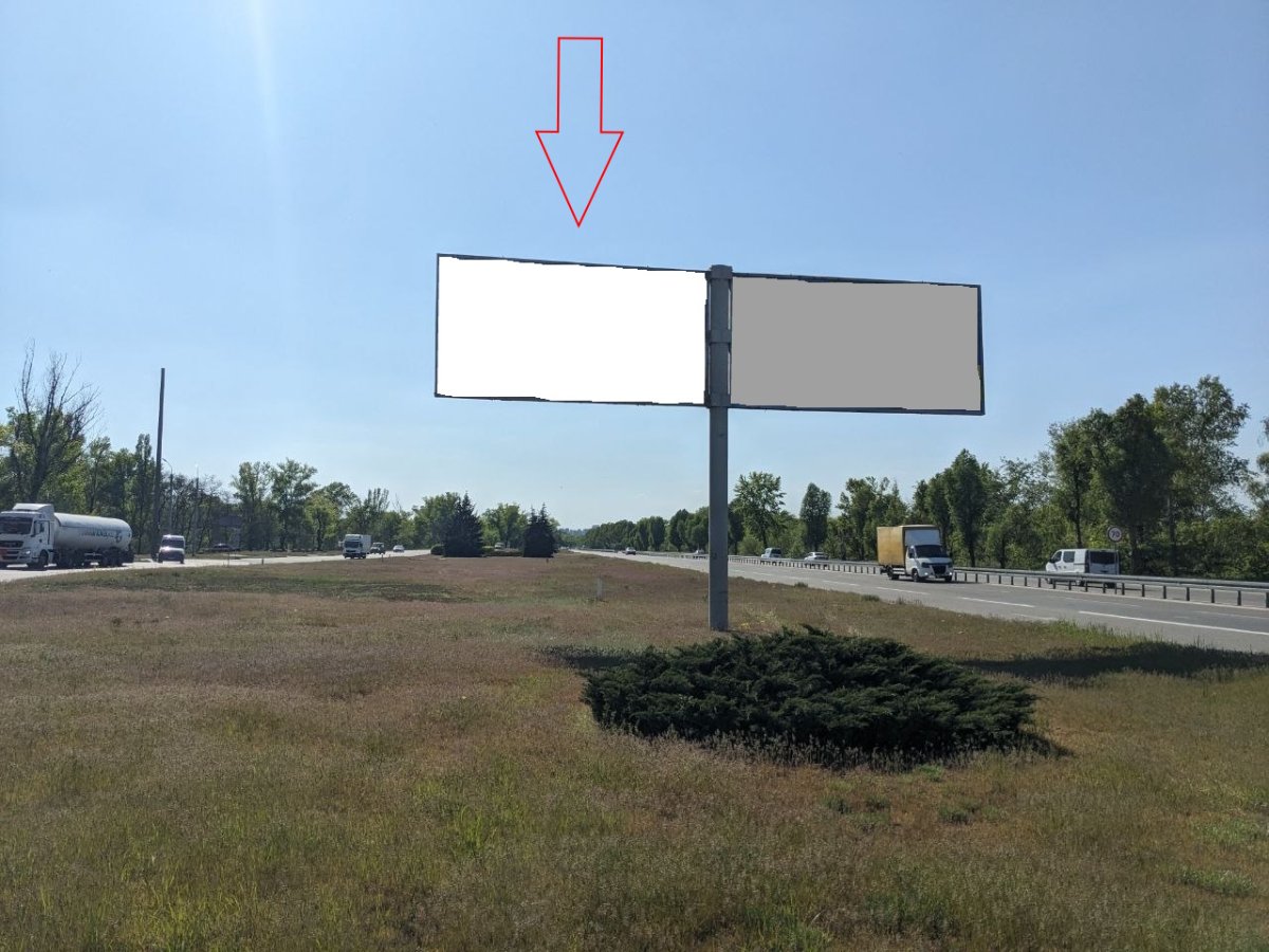 `Билборд №240305 в городе Днепр (Днепропетровская область), размещение наружной рекламы, IDMedia-аренда по самым низким ценам!`