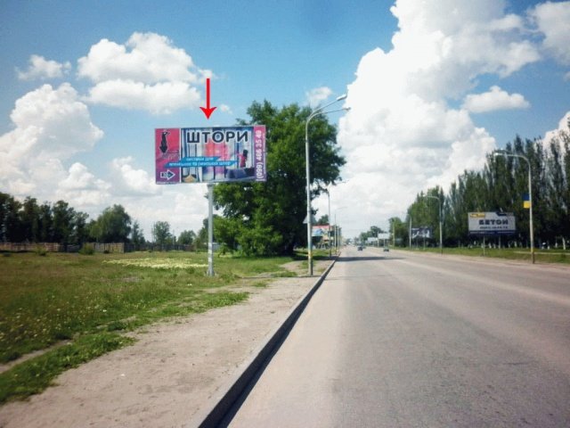 `Билборд №240346 в городе Павлоград (Днепропетровская область), размещение наружной рекламы, IDMedia-аренда по самым низким ценам!`