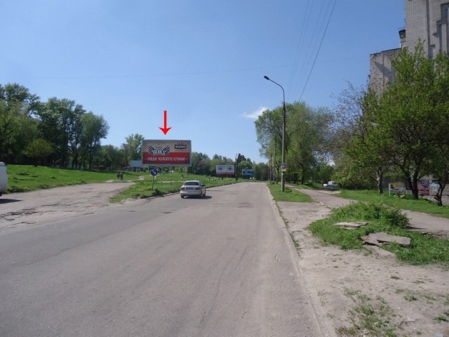 Білборд №240375 в місті Кам'янське(Днепродзержинськ) (Дніпропетровська область), розміщення зовнішнішньої реклами, IDMedia-оренда найнижчі ціни!
