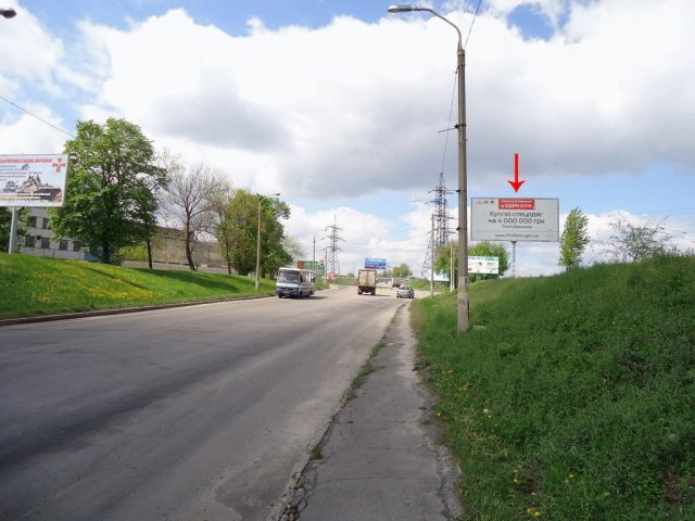 Білборд №240384 в місті Кам'янське(Днепродзержинськ) (Дніпропетровська область), розміщення зовнішнішньої реклами, IDMedia-оренда найнижчі ціни!