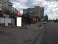 Зупинка №240452 в місті Дніпро (Дніпропетровська область), розміщення зовнішнішньої реклами, IDMedia-оренда найнижчі ціни!