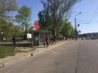 Зупинка №240475 в місті Дніпро (Дніпропетровська область), розміщення зовнішнішньої реклами, IDMedia-оренда найнижчі ціни!