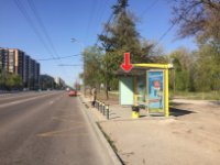 Остановка в городе Днепр #240489 по адресу Набережна Перемоги, біля буд. 51 `Остановка №240489 в городе Днепр (Днепропетровская область), размещение наружной рекламы, IDMedia-аренда по самым низким ценам!`