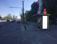 Остановка в городе Днепр #240491 по адресу Набережна Перемоги, біля буд. 78 `Остановка №240491 в городе Днепр (Днепропетровская область), размещение наружной рекламы, IDMedia-аренда по самым низким ценам!`