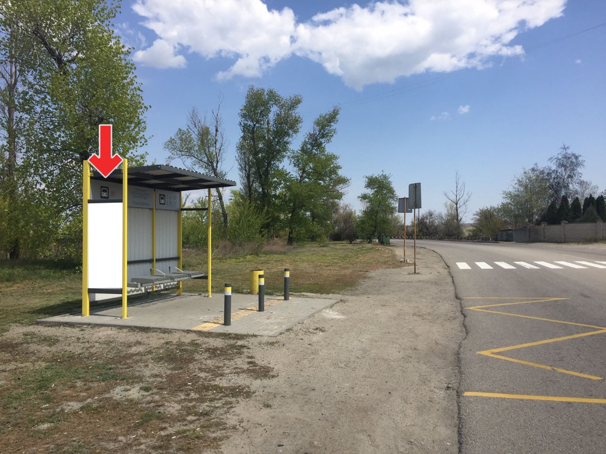 Остановка формат 0,65х1,4 №240495 в городе Днепр (Днепропетровская область) `Остановка №240495 в городе Днепр (Днепропетровская область), размещение наружной рекламы, IDMedia-аренда по самым низким ценам!`