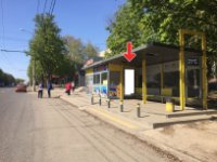 Остановка в городе Днепр #240499 по адресу Панікахи, біля буд. 75 `Остановка №240499 в городе Днепр (Днепропетровская область), размещение наружной рекламы, IDMedia-аренда по самым низким ценам!`