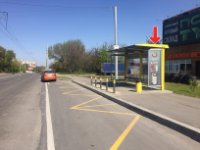 Остановка в городе Днепр #240500 по адресу Панікахи, біля буд. 5 `Остановка №240500 в городе Днепр (Днепропетровская область), размещение наружной рекламы, IDMedia-аренда по самым низким ценам!`