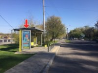 Остановка в городе Днепр #240505 по адресу Січеславська Набережна, біля буд. 61 `Остановка №240505 в городе Днепр (Днепропетровская область), размещение наружной рекламы, IDMedia-аренда по самым низким ценам!`