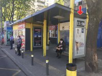 `Остановка №240533 в городе Днепр (Днепропетровская область), размещение наружной рекламы, IDMedia-аренда по самым низким ценам!`