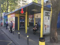 `Остановка №240534 в городе Днепр (Днепропетровская область), размещение наружной рекламы, IDMedia-аренда по самым низким ценам!`