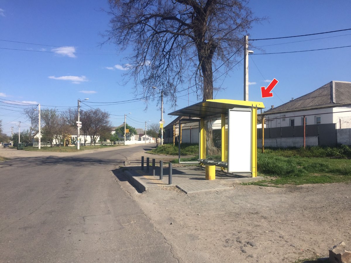 Зупинка формат 0,75х2,00 (перф) №240550 в городе Дніпро (Дніпропетровська область) Зупинка №240550 в місті Дніпро (Дніпропетровська область), розміщення зовнішнішньої реклами, IDMedia-оренда найнижчі ціни!