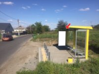 Зупинка №240560 в місті Дніпро (Дніпропетровська область), розміщення зовнішнішньої реклами, IDMedia-оренда найнижчі ціни!