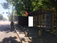 Зупинка №240563 в місті Дніпро (Дніпропетровська область), розміщення зовнішнішньої реклами, IDMedia-оренда найнижчі ціни!