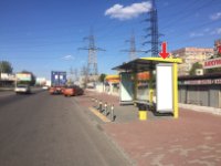 Зупинка №240568 в місті Дніпро (Дніпропетровська область), розміщення зовнішнішньої реклами, IDMedia-оренда найнижчі ціни!