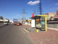 Зупинка №240569 в місті Дніпро (Дніпропетровська область), розміщення зовнішнішньої реклами, IDMedia-оренда найнижчі ціни!
