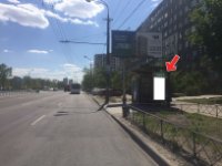 Зупинка №240577 в місті Дніпро (Дніпропетровська область), розміщення зовнішнішньої реклами, IDMedia-оренда найнижчі ціни!