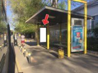 Зупинка №240584 в місті Дніпро (Дніпропетровська область), розміщення зовнішнішньої реклами, IDMedia-оренда найнижчі ціни!