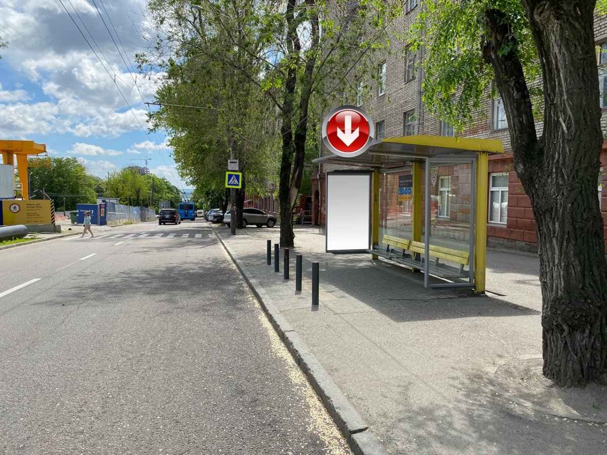 Зупинка формат 1,21х2,01 №240595 в городе Дніпро (Дніпропетровська область) Зупинка №240595 в місті Дніпро (Дніпропетровська область), розміщення зовнішнішньої реклами, IDMedia-оренда найнижчі ціни!