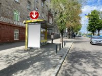 Зупинка №240596 в місті Дніпро (Дніпропетровська область), розміщення зовнішнішньої реклами, IDMedia-оренда найнижчі ціни!