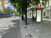 Зупинка №240599 в місті Дніпро (Дніпропетровська область), розміщення зовнішнішньої реклами, IDMedia-оренда найнижчі ціни!