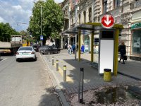 Зупинка №240605 в місті Дніпро (Дніпропетровська область), розміщення зовнішнішньої реклами, IDMedia-оренда найнижчі ціни!
