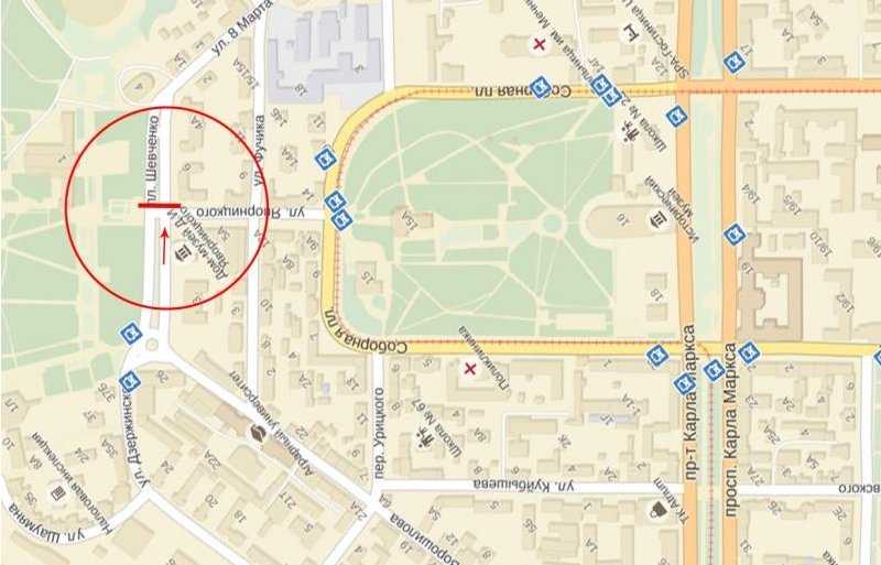 IDMedia Наружная реклама в городе Днепр (Днепропетровская область), Экран в городе Днепр №240762 схема