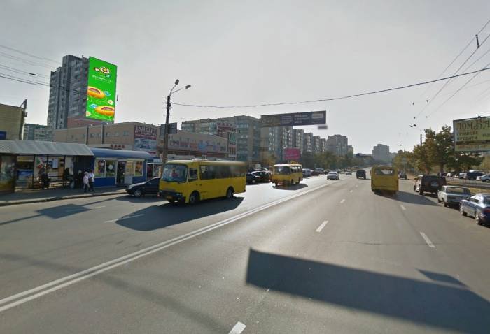 Брандмауер №240771 в місті Київ (Київська область), розміщення зовнішнішньої реклами, IDMedia-оренда найнижчі ціни!