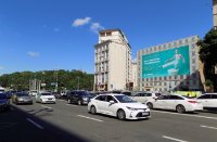 Брандмауэр №240777 в городе Киев (Киевская область), размещение наружной рекламы, IDMedia-аренда по самым низким ценам!