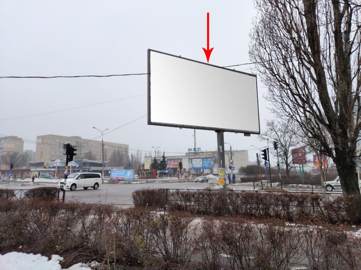 Білборд №241022 в місті Кам'янське(Днепродзержинськ) (Дніпропетровська область), розміщення зовнішнішньої реклами, IDMedia-оренда найнижчі ціни!
