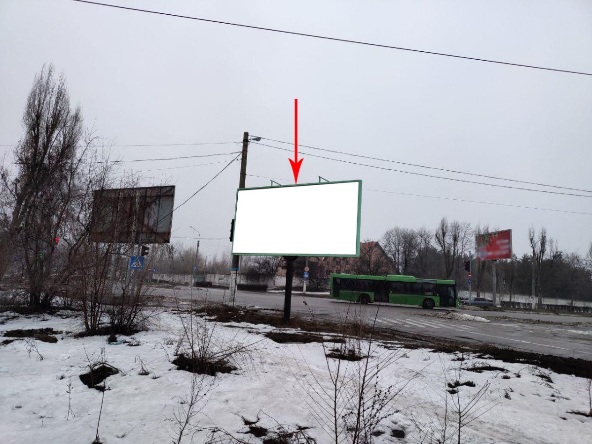 Білборд №241027 в місті Кам'янське(Днепродзержинськ) (Дніпропетровська область), розміщення зовнішнішньої реклами, IDMedia-оренда найнижчі ціни!