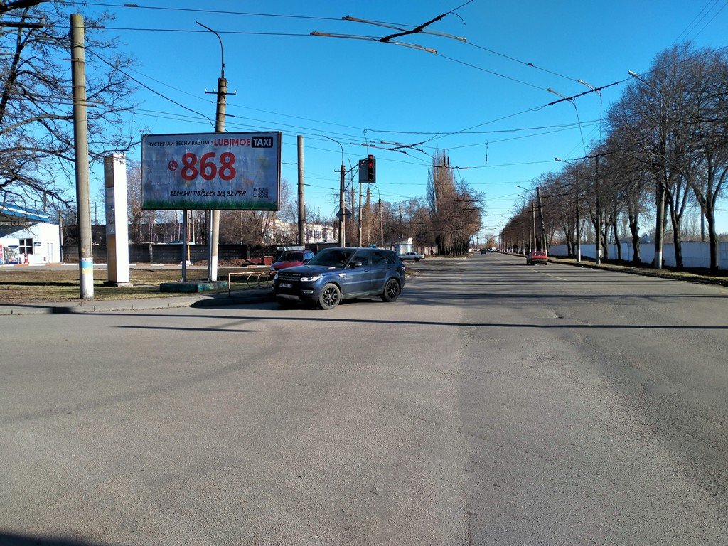 Білборд №241543 в місті Кривий Ріг (Дніпропетровська область), розміщення зовнішнішньої реклами, IDMedia-оренда найнижчі ціни!