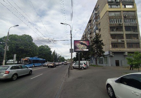 `Экран №242794 в городе Днепр (Днепропетровская область), размещение наружной рекламы, IDMedia-аренда по самым низким ценам!`