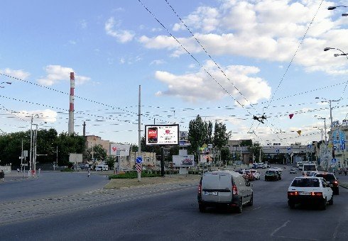 `Экран №242807 в городе Запорожье (Запорожская область), размещение наружной рекламы, IDMedia-аренда по самым низким ценам!`
