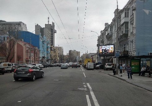 Екран №242845 в місті Київ (Київська область), розміщення зовнішнішньої реклами, IDMedia-оренда найнижчі ціни!