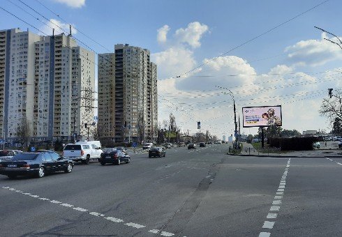 `Экран №242858 в городе Киев (Киевская область), размещение наружной рекламы, IDMedia-аренда по самым низким ценам!`