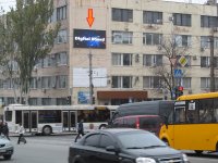 `Экран №242908 в городе Запорожье (Запорожская область), размещение наружной рекламы, IDMedia-аренда по самым низким ценам!`