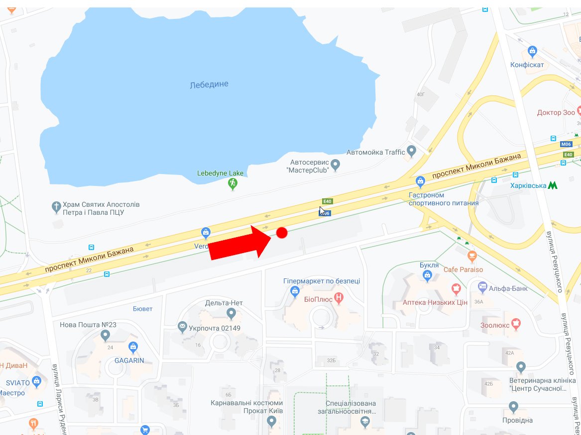 IDMedia Наружная реклама в городе Киев (Киевская область), Экран в городе Киев №242951 схема