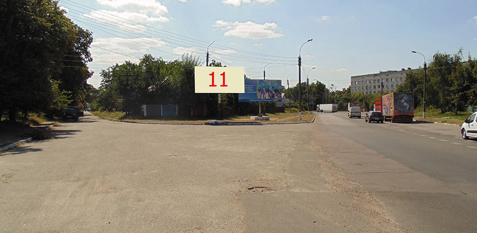 Білборд №243068 в місті Сміла (Черкаська область), розміщення зовнішнішньої реклами, IDMedia-оренда найнижчі ціни!