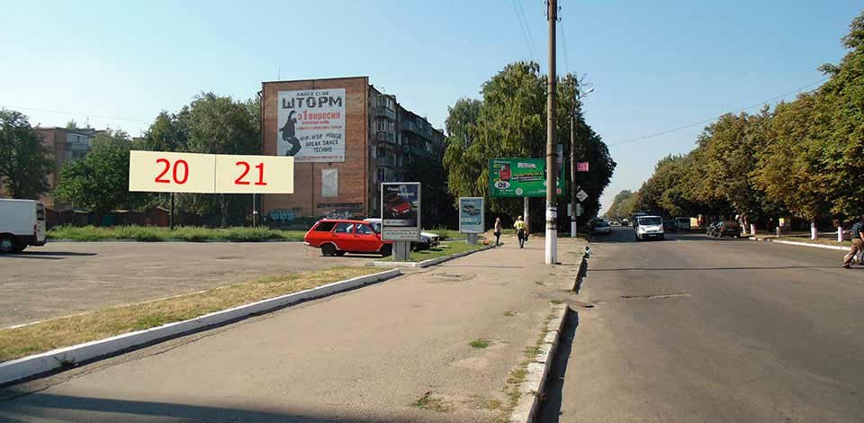 `Билборд №243070 в городе Смела (Черкасская область), размещение наружной рекламы, IDMedia-аренда по самым низким ценам!`