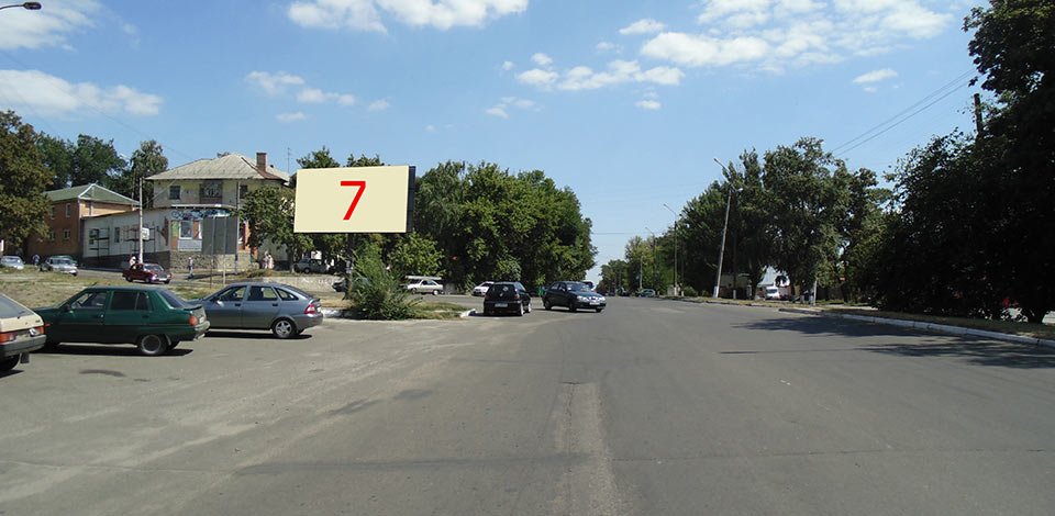 Білборд №243084 в місті Сміла (Черкаська область), розміщення зовнішнішньої реклами, IDMedia-оренда найнижчі ціни!