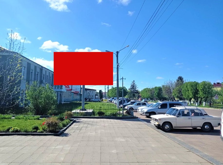 Білборд №243190 в місті Попільня (Житомирська область), розміщення зовнішнішньої реклами, IDMedia-оренда найнижчі ціни!
