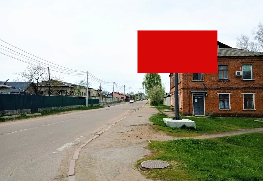 `Билборд №243211 в городе Хорошев (Житомирская область), размещение наружной рекламы, IDMedia-аренда по самым низким ценам!`