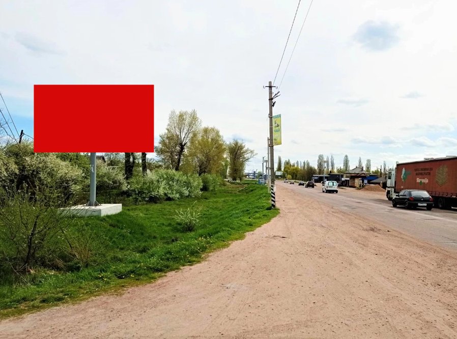 Білборд №243214 в місті Черняхів (Житомирська область), розміщення зовнішнішньої реклами, IDMedia-оренда найнижчі ціни!