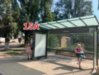 Ситилайт №243272 в городе Славянск (Донецкая область), размещение наружной рекламы, IDMedia-аренда по самым низким ценам!